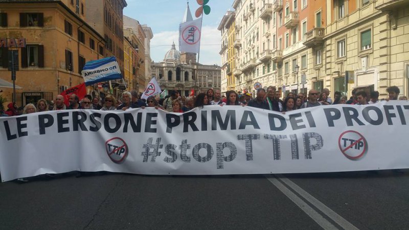 Stop TTIP 7 maggio a Roma