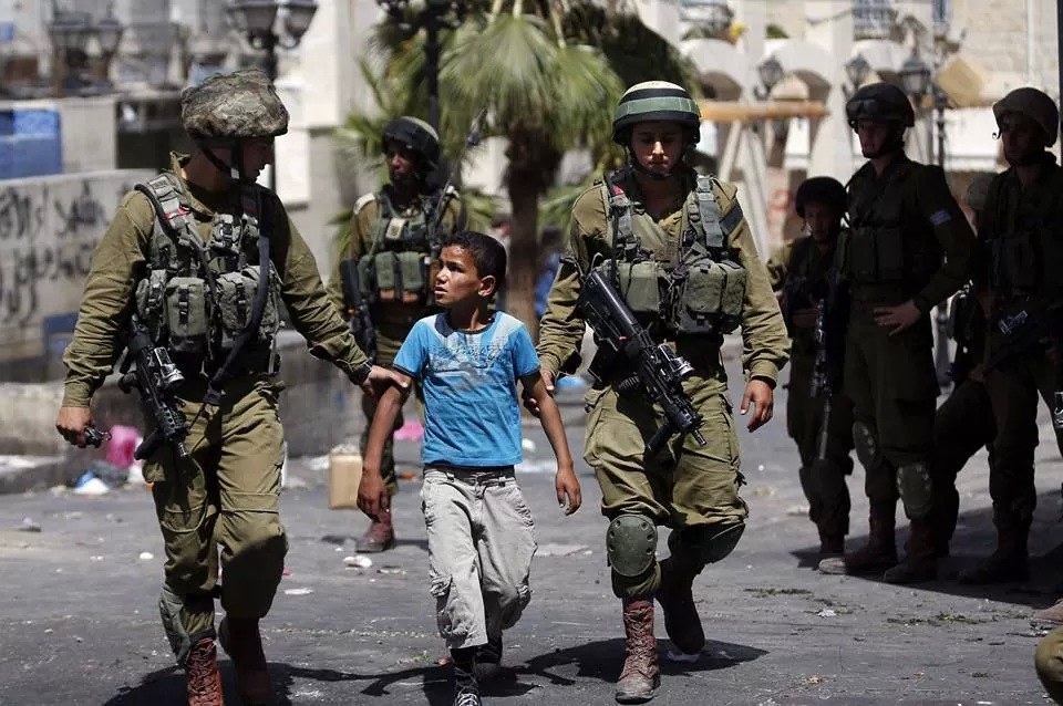 Bambini arrestati in Palestina/Israele