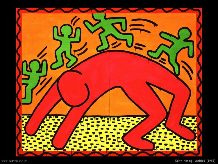 Keith Haring, Bambini e adulti