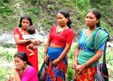 Donne-Nepal-tratta