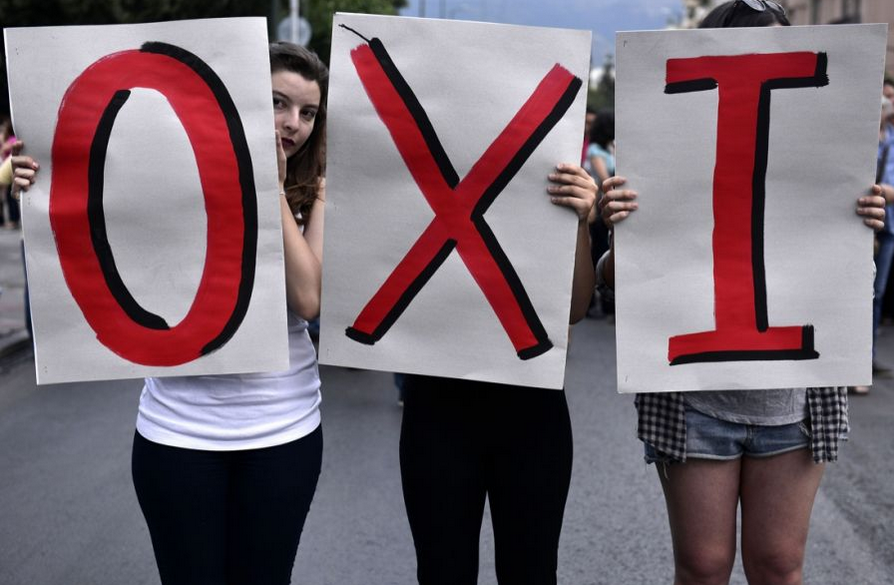 Oxi Referendum Grecia