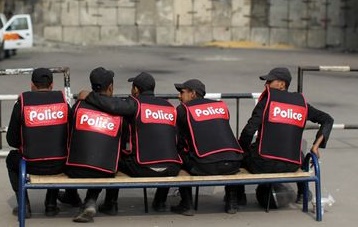 Polizia in Egitto