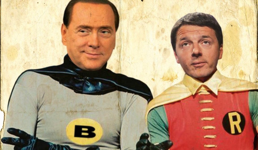 Silvio Berlusconi e Matteo Renzi