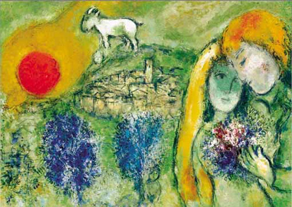 Chagall, les amoreux de vence